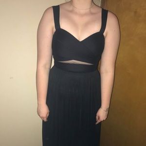 Long black prom/ formal dress
